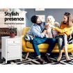 Artiss Bedside Tables Big Storage Drawers Cabinet Nightstand Lamp Chest White