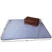 Alfresco 4 Person Picnic Basket Handle Baskets Outdoor Insulated Blanket