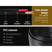 100M 3MM Twin Core Wire 2 Sheath Electrical Cable
