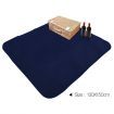 Alfresco 4 Person Picnic Basket Wicker Set Baskets Outdoor Insulated Blanket Navy