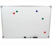 Professional Magnetic Whiteboard with Bonus Marker Eraser and Magnetic Buttons
