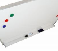 Professional Magnetic Whiteboard with Bonus Marker Eraser and Magnetic Buttons