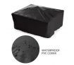 3-in-1 Extra Long Multi-Function BBQ Pit Table with Removable Chicken Roaster