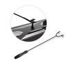 3-in-1 Extra Long Multi-Function BBQ Pit Table with Removable Chicken Roaster