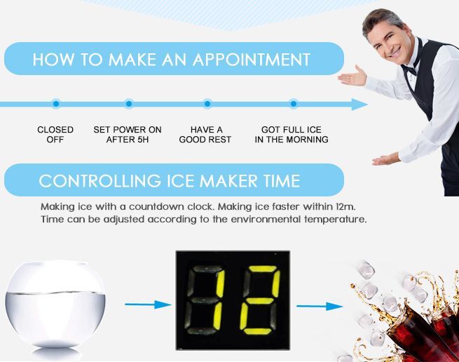 Commercial Ice Cube Maker