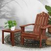 Gardeon Outdoor Sun Lounge Beach Chairs Table Setting Wooden Adirondack Patio Lounges Chair