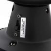 Devanti 52 inch Ceiling Fan w/Light w/Remote Timer - Black