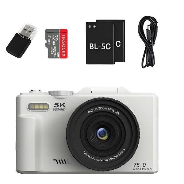 Mo 4K Fotocamera Digitale per Fotografia e Video, 48MP Vlogging Camera per YouTube con Schermo Flip 180°, 16X Zoom digitale, 52mm grandangolare e obiettivo macro, 2 batterie, 32GB TF Card(S100,PK Mo 4K Fotocamera Digitale per Fotografia e Video, 48MP Vlogging Camera per YouTube con Schermo Flip 180°, 16X Zoom digitale, 52mm grandangolare e obiettivo macro, 2 batterie, 32GB TF Card(S100,PK