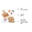 Montessori Wooden Reading Blocks Flash Cards Short Vowel Letters Educational Alphabet Learning Toys for Preschool Boys Girls Toys