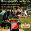 Digital Meat Thermometer Wireless Bluetooth for BBQ Smoker Kitchen Cooking Grill Thermometer Timer-3 Probes