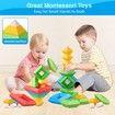 Preschool Learning Activities, 30 Pieces Stacking Building Blocks, Sensory STEM Educational Toys, Gifts for 3+ Year Olds