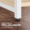 Freestanding Coat Rack Clothes Garment Stand Closet Organizer Hooks Hanger Display Shelf