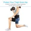 Hip Thigh Support and Groin Compression Brace for Sciatic Nerve Pain, Hamstring Injury Recovery and Rehabilitation for Men and Women
