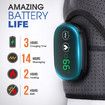 Heated Shoulder Wrap Vibration Wireless Heating Pad 3 Temperature Settings LED Display Relief Neck Support Rechargeable Portable Massager