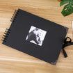 80 Pages Scrapbook Photo Album, DIY Craft Paper Photo Book , DIY Handmade Album Scrapbook Set, Records Anniversary, Graduation, Travelling,Color Grey