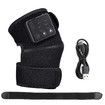 1p Heated Knee Brace Wrap with Massage,Vibration Knee Massager with Heating Pad for Knee Leg Massager