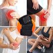 1p Heated Knee Brace Wrap with Massage,Vibration Knee Massager with Heating Pad for Knee Leg Massager