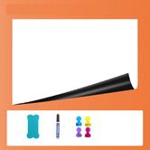 Dry Erase Whiteboard Sticker Wall Decal, Self-Adhesive White Board Peel Stick Paper for School,Office,Home,Kids Drawing 60x90cm