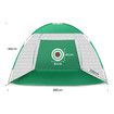 Golf Practice Net Hitting Driving Chipping Cage Home Backyard Practise Indoor Outdoor Training Driving Trainer Foldable with Carry Bag