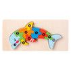 Wooden Toddler Puzzles for Kids Ages 3-5, Montessori Toys for 2 Year Old, Wooden Puzzles for Toddlers 1-3 Years, 4-Pack Toddler Puzzle Toddler Toys
