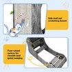 Cat Exercise Wheel Toy Scratcher Furniture Running Exerciser Treadmill Scratching Board Post Roller Play Gym Sports Equipment with Carpet Runway