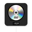 Portable DVD Player Bluetooth Wall Mount Music CD VCD Built In Speakers 1080P HDMI AV Output USB Headphone Jack FM Radio Remote LED Display