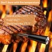 Wireless Meat Thermometer,Smart Bluetooth Meat Thermometer with 165ft Wireless Range,Food Thermometer for Grill,Oven,BBQ,Kitchen,Smoker,Air Fryer,Rotisserie (1 Probe)