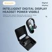 Newest Single Ear Stereo In-ear Earphone Long Standby Bluetooth Wireless Business Headset Hands-free Driving Stereo Earbuds Color Black