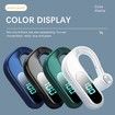 Newest Single Ear Stereo In-ear Earphone Long Standby Bluetooth Wireless Business Headset Hands-free Driving Stereo Earbuds Color Black