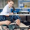 Wireless Digital Microscope 50X-1000X Magnification WiFi USB Handheld Portable with 8 Adjustable LED Lights for PC iPad
