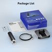 Wireless Digital Microscope 50X-1000X Magnification WiFi USB Handheld Portable with 8 Adjustable LED Lights for PC iPad