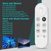 Replacement Remote for Google Chromecast 4k Snow Streaming Media Player G9N9N Voice Remote Control for Google TV GA01920-US GA01919-US (Remote Only)