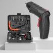 48PCS 4.2V Electrical Screwdriver Set, Rechargeable Hand Screwdriver Bits Socket Sleeve Combination Tool Set