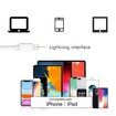 2 Pack Apple MFi Certified Lightning to 3.5 mm Headphone Jack Adapter iPhone Jack Aux Audio Dongle Cable Earphones Converter Compatible with iPhone iPad iPod