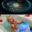 Colorful Floating Lamp Fountain Underwater Light Swimming Pool Waterproof Tub Fish Projector Lamp Bath Light Fish Tank Kids Gift