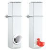 Chicken Bird Feeder Water Dispenser Automatic Waterer Poultry Food Drinker Auto Chook Chick Duck Drinking Cup 4L Plastic