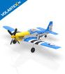 2023 NEW Series RC Plane for Adults and Kids, 4 Channel Hobby Remote Control Airplane P51 Mustang Fighter with 6-Gyro System for Beginners Learning to Fly