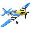 2023 NEW Series RC Plane for Adults and Kids, 4 Channel Hobby Remote Control Airplane P51 Mustang Fighter with 6-Gyro System for Beginners Learning to Fly