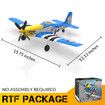 2023 NEW Series RC Plane for Adults and Kids, 4 Channel Hobby Remote Control Airplane P51 Mustang Fighter with 6-Gyro System for Beginners Learning to Fly