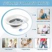 Sitz Bath for Hemorrhoids,Sitz Bath for Toilet Seat,Yoni Steam Seat,Foldable Sitz Bath for Postpartum Care,for Soothes Hemorrhoids & Perineum,Cleanse Vagina & Anal (Grey Accessories)