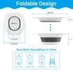 Sitz Bath for Hemorrhoids,Sitz Bath for Toilet Seat,Yoni Steam Seat,Foldable Sitz Bath for Postpartum Care,for Soothes Hemorrhoids & Perineum,Cleanse Vagina & Anal (Grey Accessories)