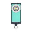 Mini Flashlight Keychain 500 Lumens Rechargeable Pocket Flashlight Magnetic Hat Clip for Travel,Walking,Hiking-Green