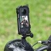 For Insta360 ONE-X3 Video Protective Case Metal Cage Extended Frame with 1/4 Screw Cold Shoe 360 Degree Camera Video Accessories Kits