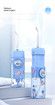 Kid Oral Irrigator Portable Cordless Dental Flosser Teeth Cleaning Oral Care Dental Water Jet Rechargeable Water Flosser(blue)