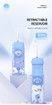 Kid Oral Irrigator Portable Cordless Dental Flosser Teeth Cleaning Oral Care Dental Water Jet Rechargeable Water Flosser(blue)