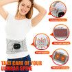 Back Belt Lumbar Decompression Traction Waist Air Spin Health Posture Physio Brace Support Heating Men Women