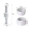 Accessory 3 Pack Pool Hose Ball Bearing Swivel + 6 Hose Nuts Replacement for Polaris 180 280 380 Pool Cleaners D20 D-20 D15