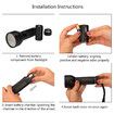 UV Flashlight Black Light, 51 LED 395 nM Ultraviolet Blacklight Detector for Dog Urine, Pet Stains and Bed Bug