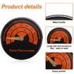 Magnetic Stove Thermometer Wood Burner Top Thermometer for Avoiding Stove Fan Damaged by Overheating
