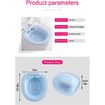Sitz Bath Toilet SEATtoPerineal Soaking Bath for Postpartum Care, Fits All Toilets, Pink